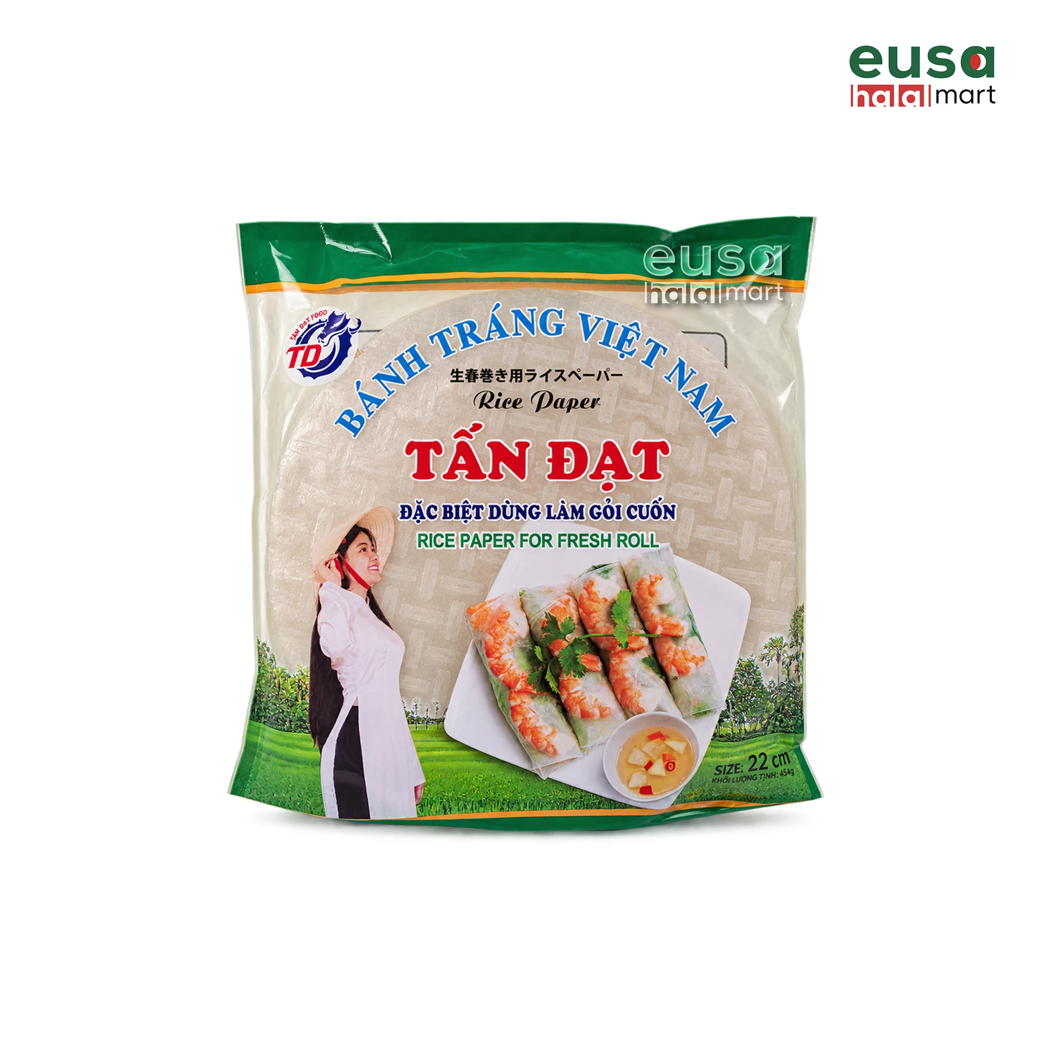 Tấn Đạt Rice Paper for Fresh Roll