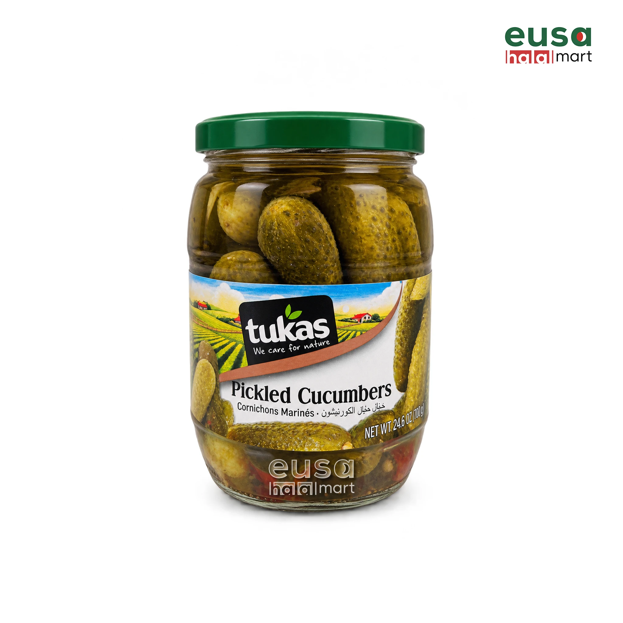 Tukaş Pickled Cucumbers (Gherkin Pickles)