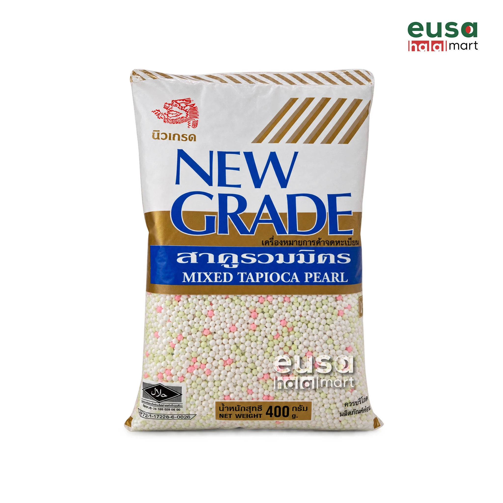 New Grade Mixed Tapioca Pearl 400g