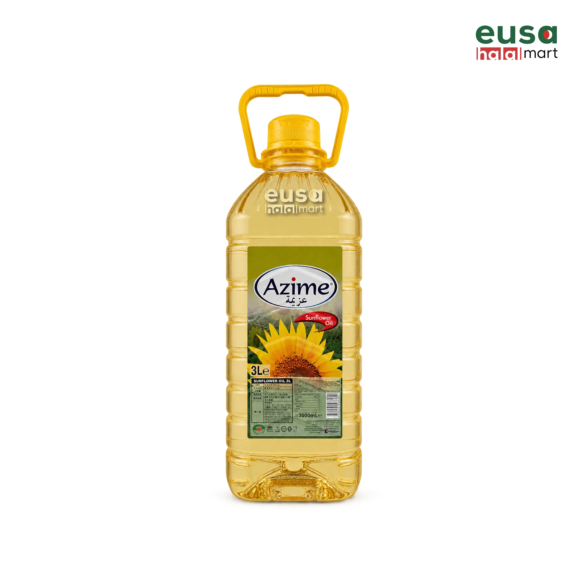 100% Refined Sunflower Oil 3 Litre